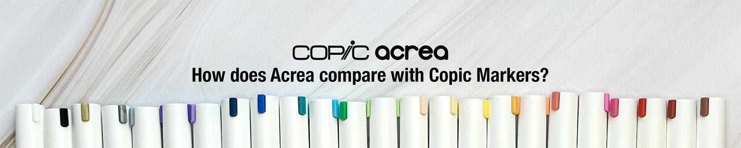 Copic Acrea with Copic Markers