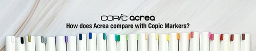 Copic Acrea with Copic Markers