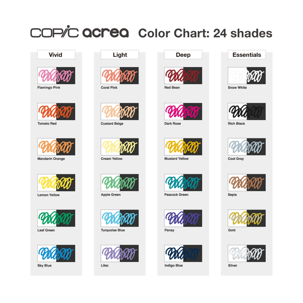 Copic acrea Marker