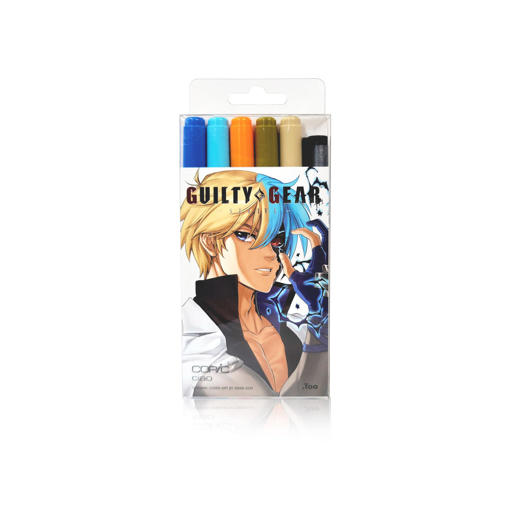 Copic Ciao 5+1 GUILTY GEAR -STRIVE- Set 2: Let's Rock